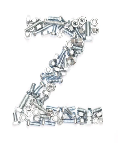 Z alphabet — Stock Photo, Image