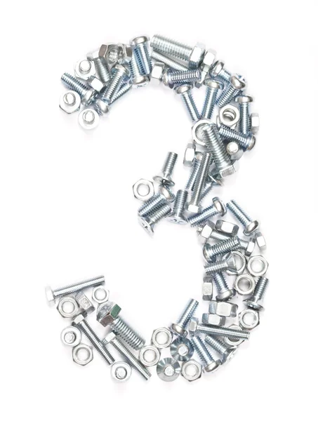 3 number — Stock Photo, Image