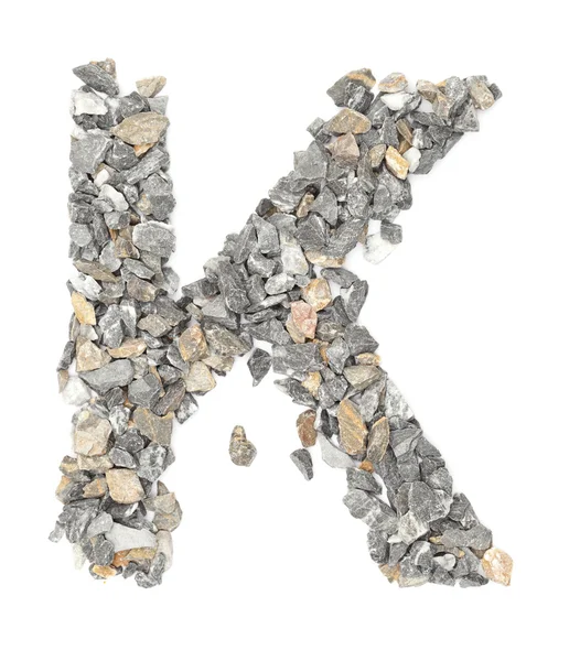 Alfabeto K — Fotografia de Stock