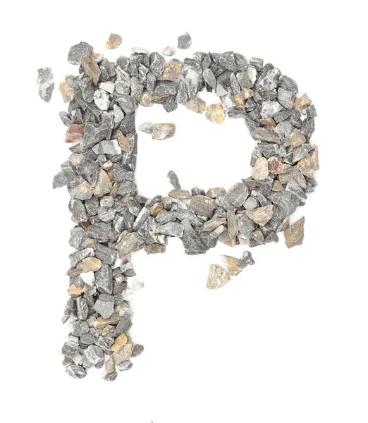 P alphabet — Stock Photo, Image