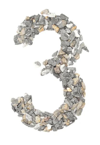 3 number — Stock Photo, Image