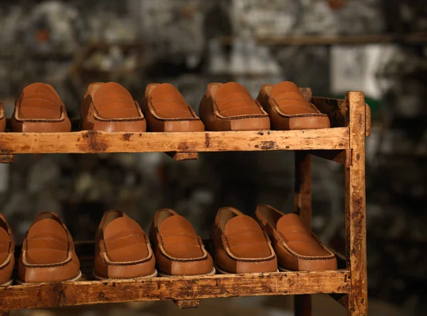 Detail of shoe storage in a factory — Stock Image Detail of shoe storage in a factory Stock Picture