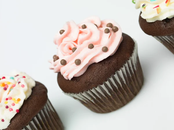 Muffins de chocolate — Fotografia de Stock