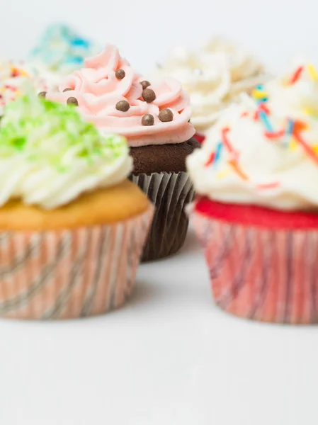 Cupcake multicolore — Foto Stock