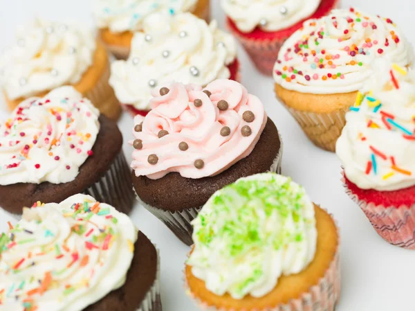 Cupcake multicolore — Foto Stock