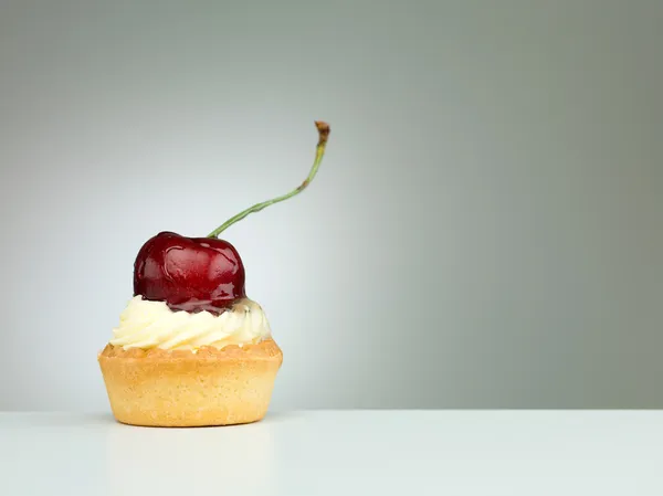 Csábító cseresznye gyümölcs torta Jogdíjmentes Stock Fotók