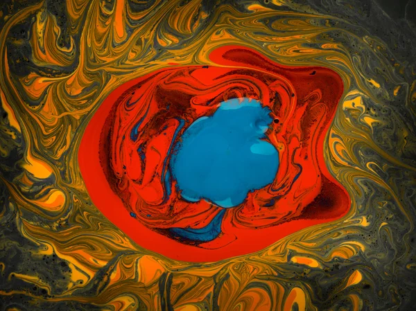 Gizemli psychedelic renkli dalgalar — Stok fotoğraf