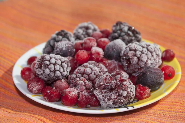 Frozen berries — Stock Photo, Image