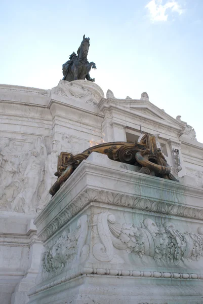 Vittorian monument at Rome — Stock Photo, Image