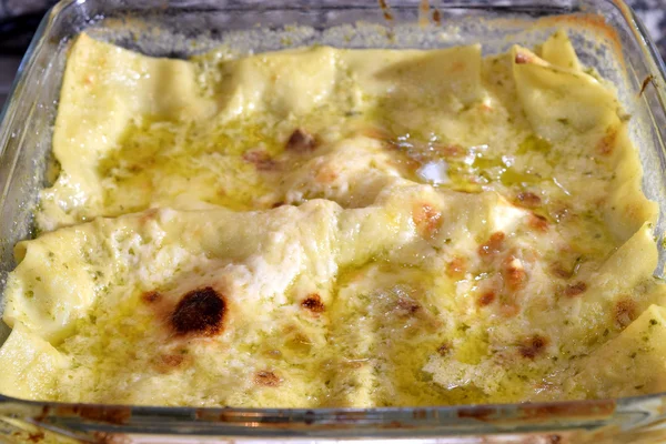 Lasagna al pesto — Stockfoto