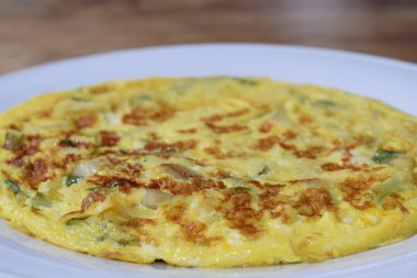 sebzeli omlet