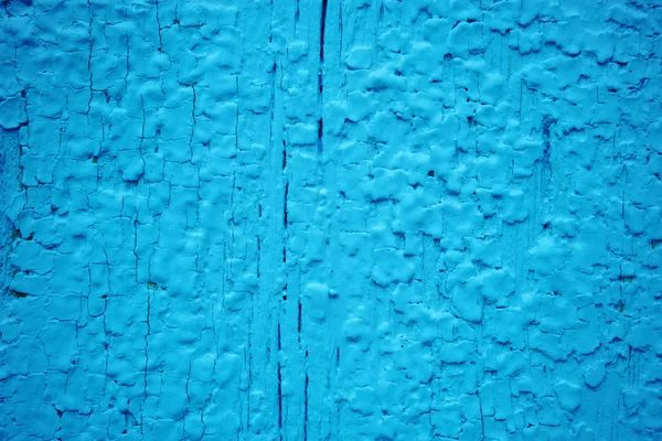 Blå färg på trä — Stockfoto