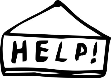 Pankartlar beyaz arkaplandaki panolara yardım eder