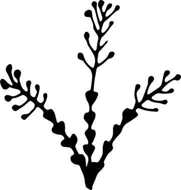 Abstract fantasy flower vector illustration