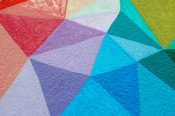 Soyut Geometrik Üçgen Renk Arkaplanı — Stok fotoğraf