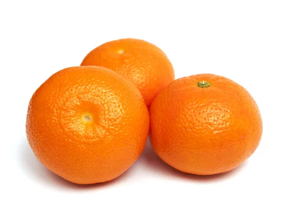 Mandarine Fruit Isolated White Background — Fotografia de Stock