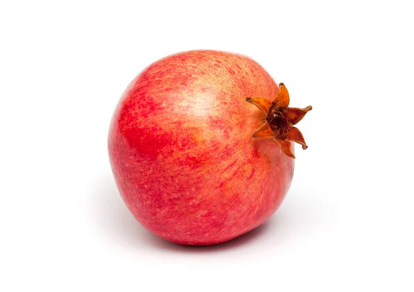 Granátová Jablka Izolované Bílém Pozadí — Stock fotografie