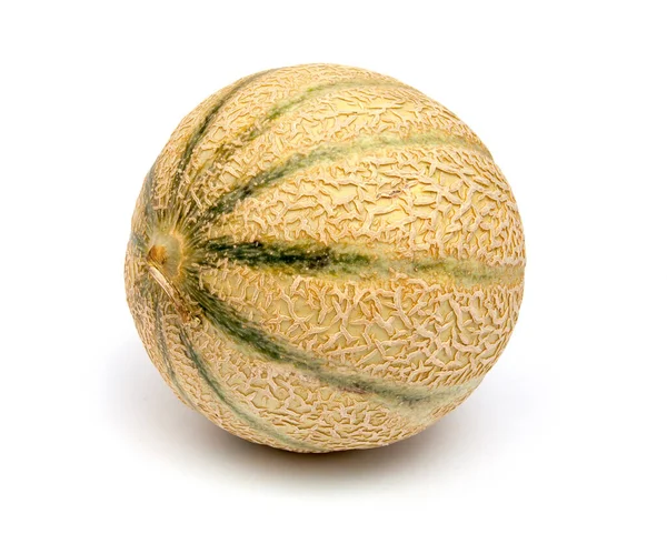 Melon Isolé Sur Fond Blanc — Photo