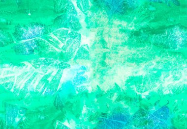 Soyut, pürüzsüz desen, yeşil ve mavi renkli doku