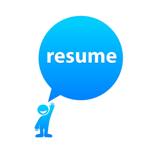 Resume — Stock Photo, Image