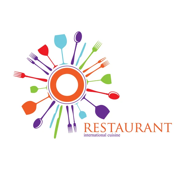 Internationales Restaurant — Stockfoto