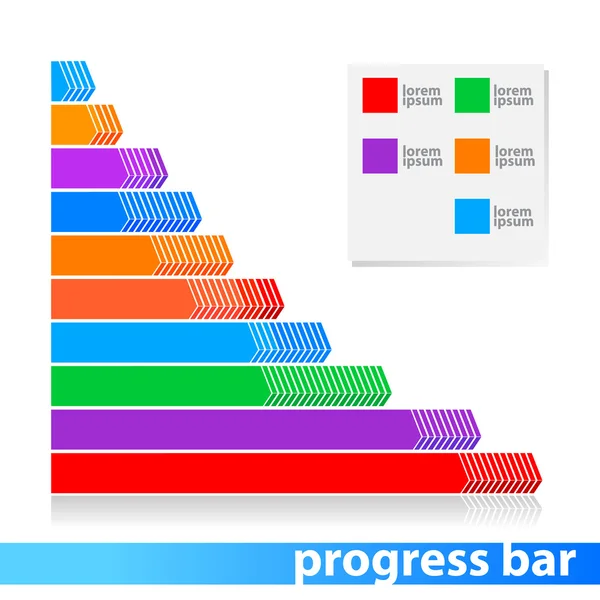 Progress-bar — Stock Vector
