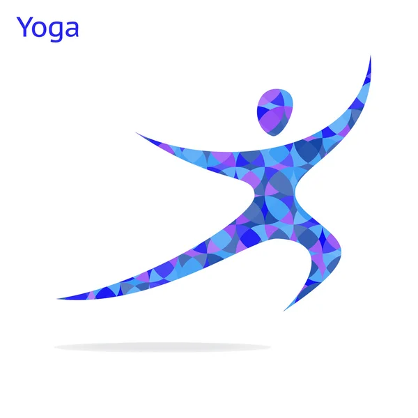 Yoga-yoga — Vector de stock