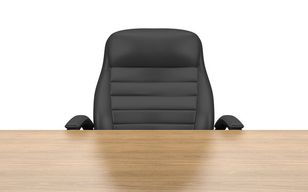 office chair at table