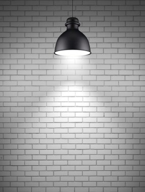 tuğla duvar lamba