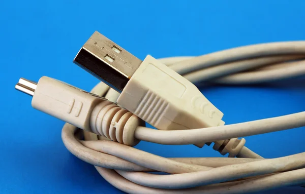 Počítačové kabel. — Stock fotografie