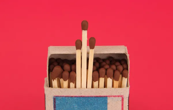 Box of matches. — Stock Image Box of matches. Stock Image