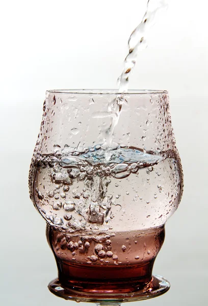 Ein Glas Wasser. — Stockfoto