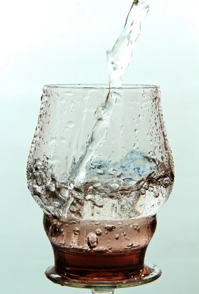 Un bicchiere d'acqua. — Foto Stock
