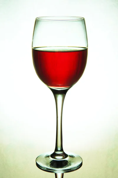 A glass with a drink. — Stock Photo, Image