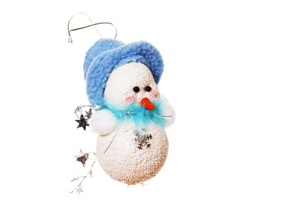 Christmas Toy Snowman. — Stock Photo, Image