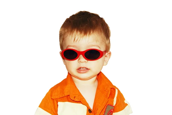 Menino de óculos de sol . — Fotografia de Stock