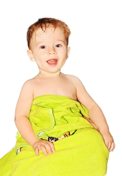 Baby after bathing. — Stock Photo, Image