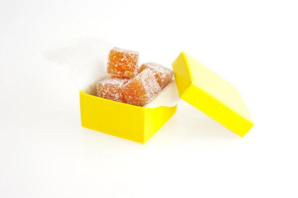 hediye olarak ev yapımı meyve şekeri