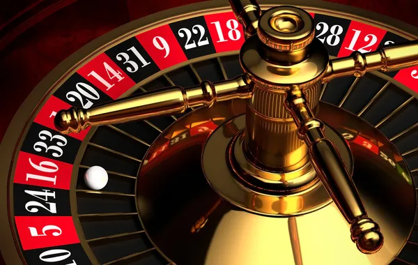 Gioco di roulette del casinò — Foto Stock