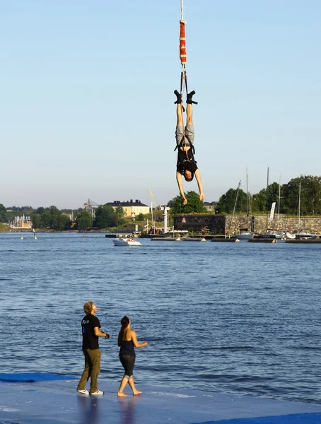 Vinç dan bungee jumping