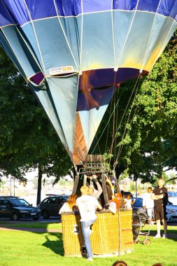 sıcak hava balonu geleneksel lansmanı
