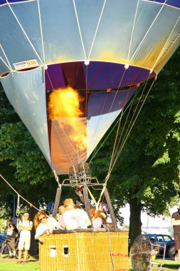 sıcak hava balonu geleneksel lansmanı