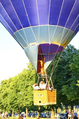 sıcak hava balonu geleneksel lansmanı