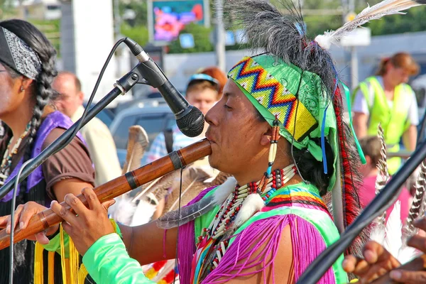 Индейские племена индейцев — стоковое фото
