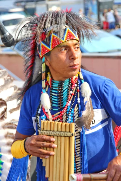 Amérindiens groupe tribal indien — Photo