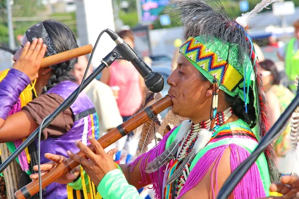 Amérindiens groupe tribal indien — Photo