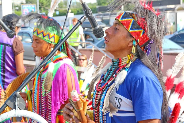 ネイティブ アメリカン インディアンの部族グループ — ストック写真