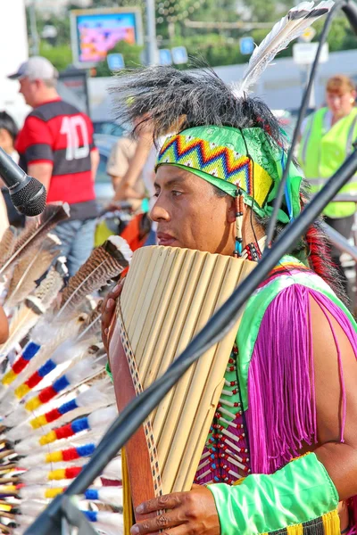Bennszülött amerikai indián törzsi csoport — Stock Fotó