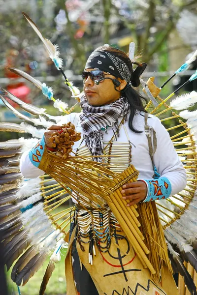 Native American Indian tribal group — Stock Photo, Image