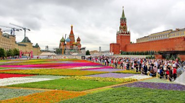 çiçek Festivali, Moskova Kızıl Meydan